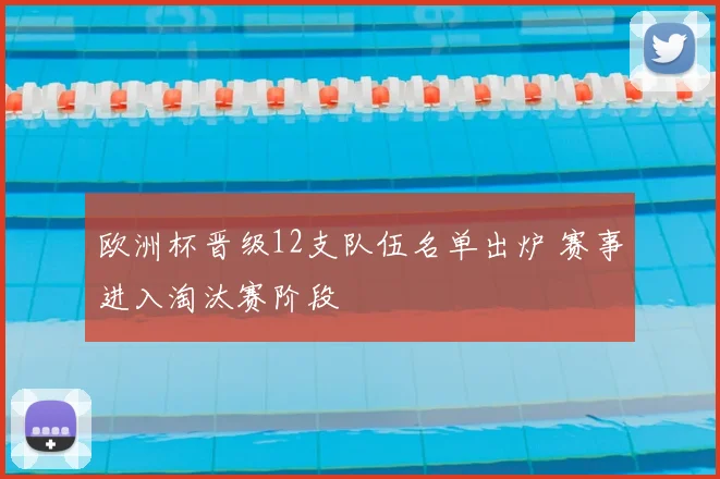 欧洲杯晋级12支队伍名单出炉 赛事进入淘汰赛阶段